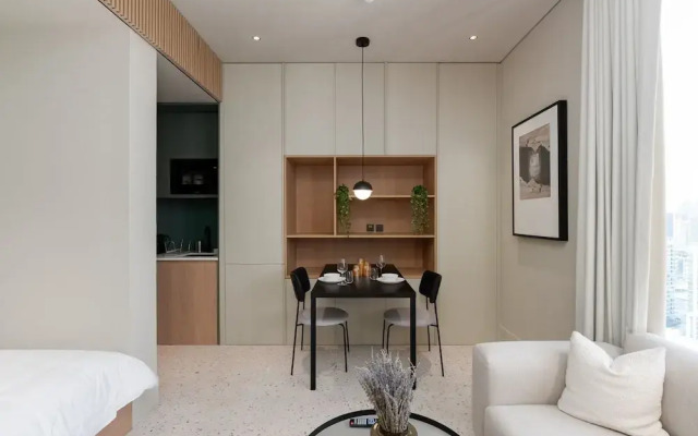 Trendy Studio w Burj Khalifa View
