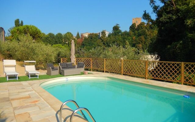 Villa With 5 Bedrooms in Mondaino, With Private Pool, Enclosed Garden