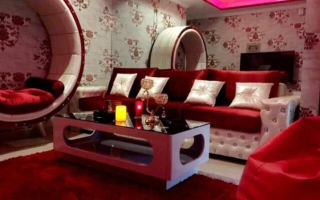 The Red one bedroom apartment in Bahria Town