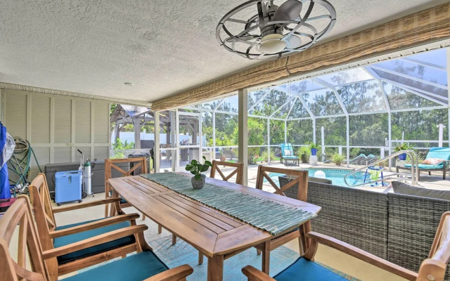 Waterfront Bradenton Home: Heated Pool & Fire Pit