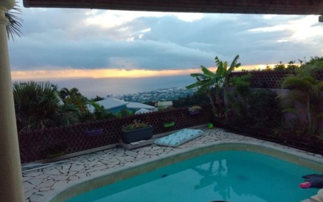 Villa With 4 Bedrooms In Saint Denis With Wonderful Sea View Private Pool Enclosed Garden