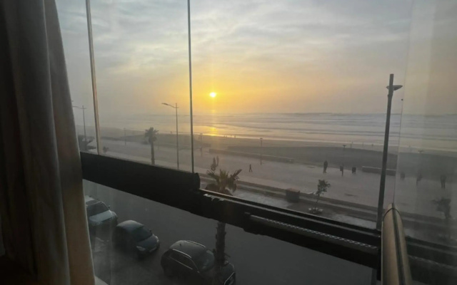 Golden beach Mehdia plage