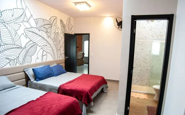 Casa pet Friendly c Piscina Churrasqueira e Wi-fi