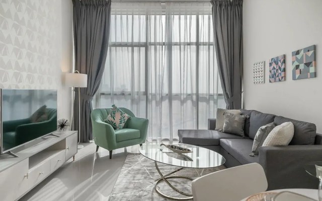 Spacious Flat In Jumeirah Village Circle - Hotel in ดูไบ - Photo 4