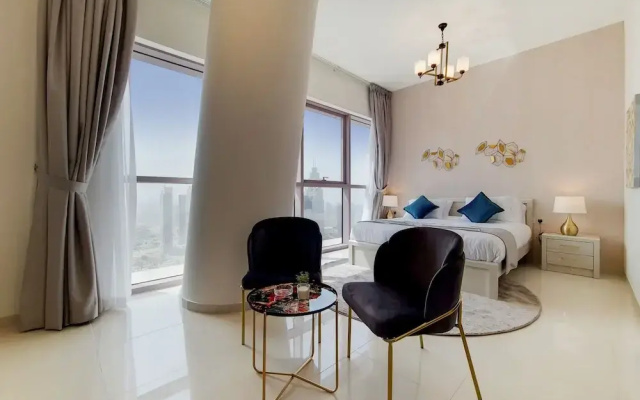 GreenFuture - High-Rise Sleek Studio With Panoramic City Views