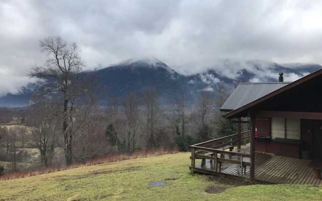 Cabañas en Pucon con vista cordillera