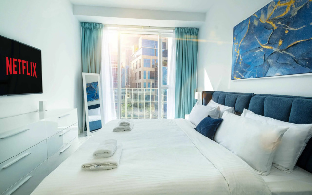 lux the pad executive suite burj khalifa view - Hotel in ดูไบ - Photo 5