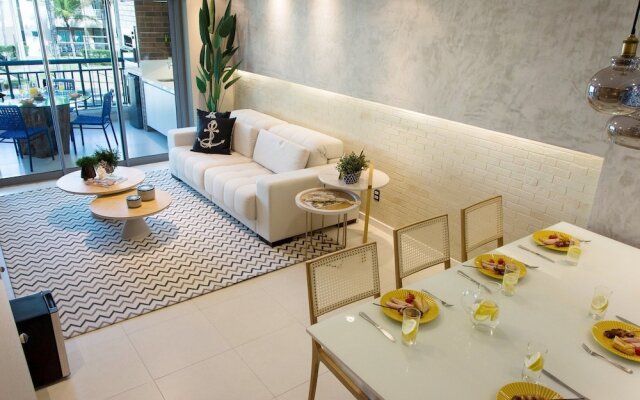 GV7 Lindo apartamento de 3 suites no Golf -Ville