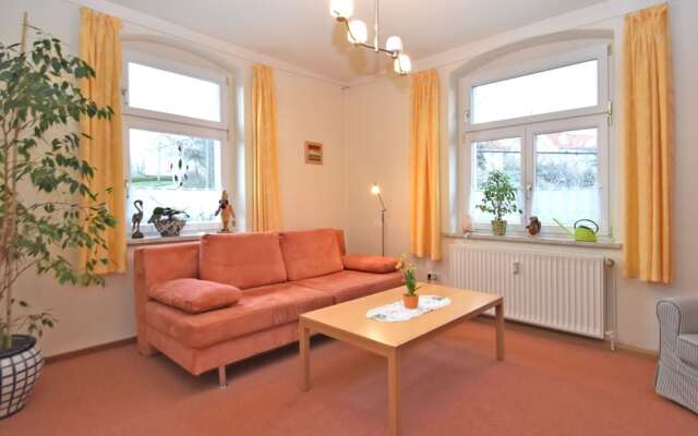Apartment in Mülsen With Balcony, Heating, Garden Furniture