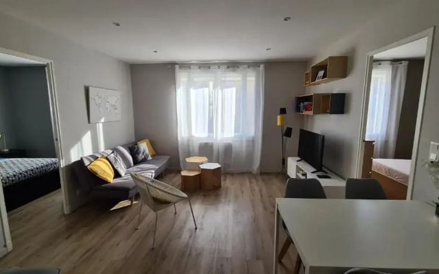 Appartement moderne de 54 m, 2 chambres