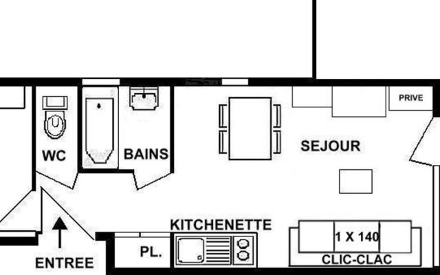 Appartement Les Saisies, 2 pièces, 4 personnes - FR-1-594-125