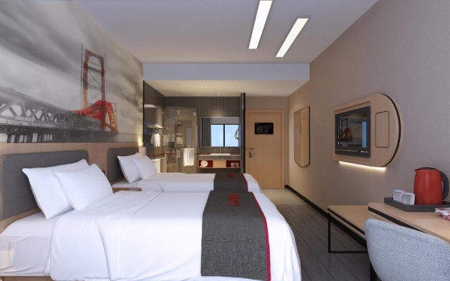 Thank Inn Chain Hotel Henan Pingding Mountain Kuanggong Road Old Bus Station – Guest Rooms – Pingdingshan