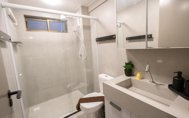 Flat 303-FM20 na praia de Cabo Branco