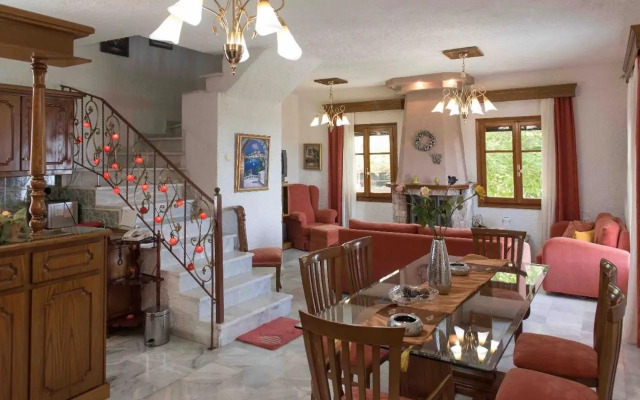 Panoramic sea & mountain view villa