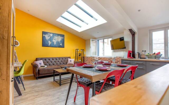 Appart Duplex design et ensoleillé