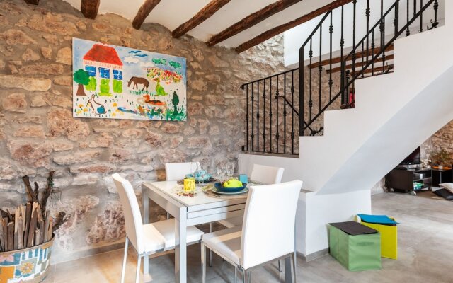 A Beautifully Restored Farmhouse With a Private Pool in the Mountains
