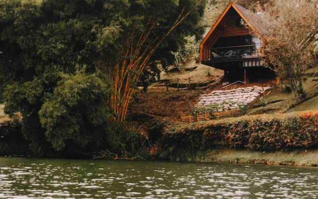 Cabaña Vacacional el Peñol con Jacuzzi