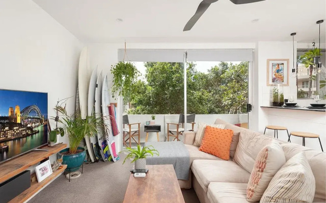 Surf Side Oasis with Balcony near Beach
