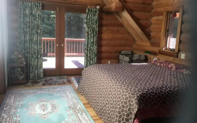 Redwood Log Cabin