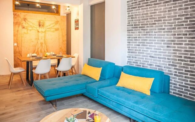Secret Loft, 2min Walk From The Beach, High Tech