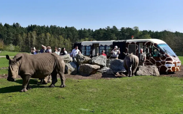 Luxuszelt im Serengeti Park