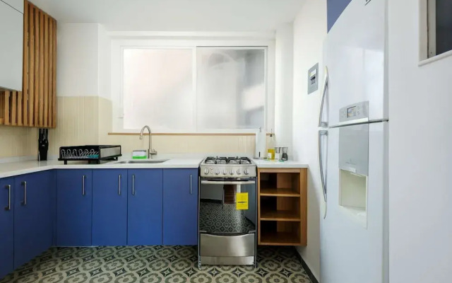 w Lovely 3BR w Fantastic Balcony in Condesa