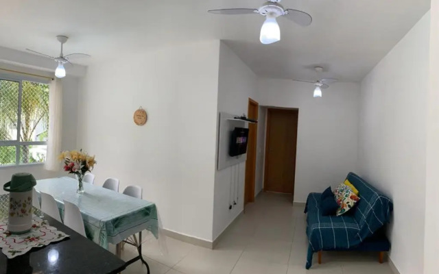 Apartamento Aconchegante em Ubatuba Apê das Flores