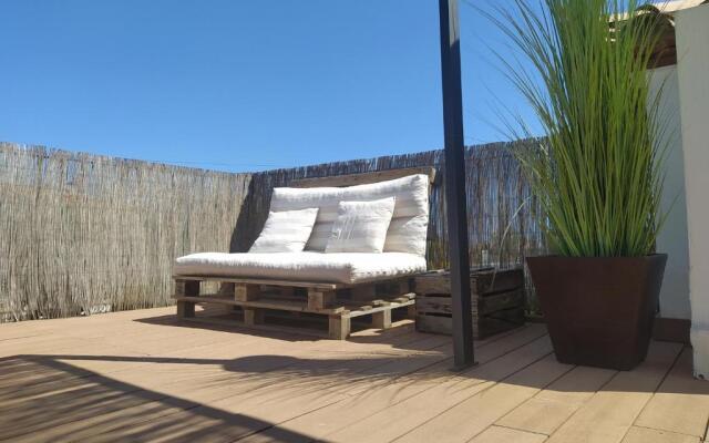 Apartamento en casa de campo cerca de la playa