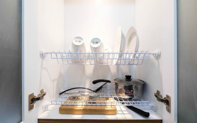 1BR Apartment with Sofa Bed at Northland Ancol Residence