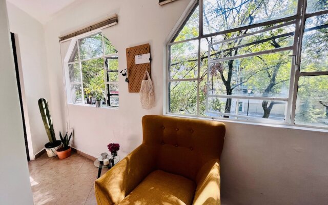 Departamento con terraza a Condesa