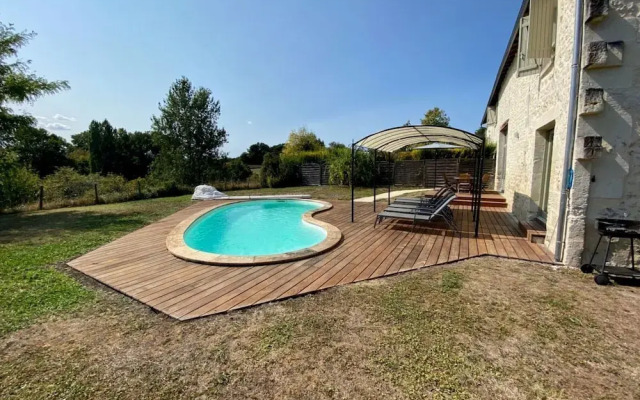 Villa With Covered Terrace in Rural Chalais
