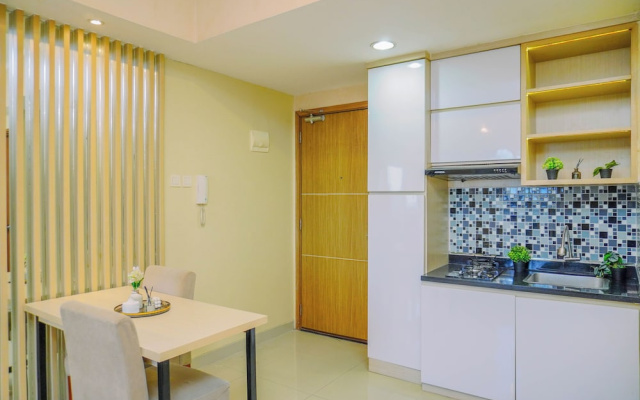Bright 1Br With City View At Oasis Cikarang Apartment