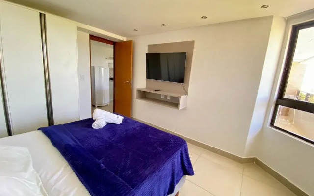Gold Flat Cabo Branco by 123Quarto Hospedagem