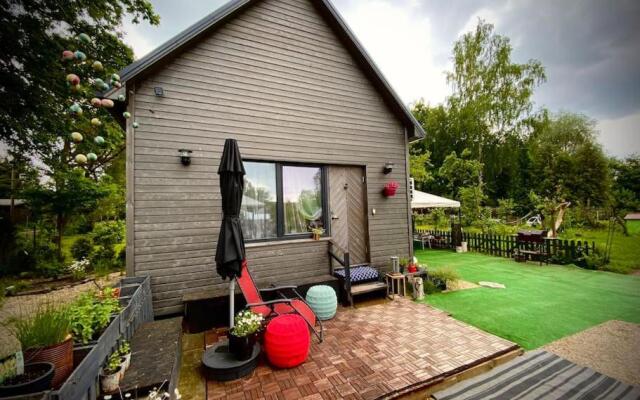 Amazing little house on an island with garden