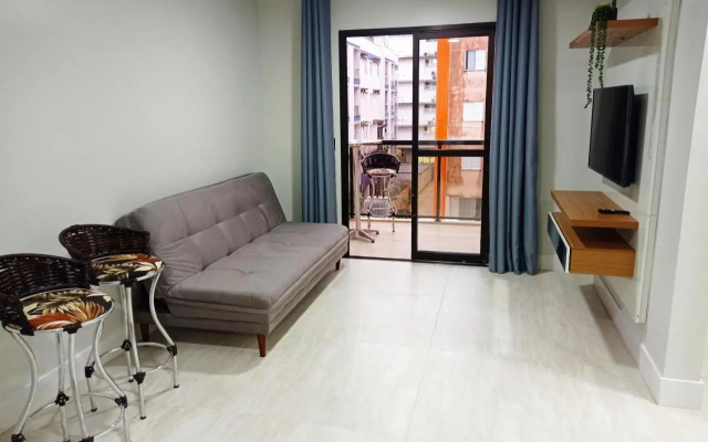 Ubatuba-Praia Grande 3 ar, vista mar, 100 m praia