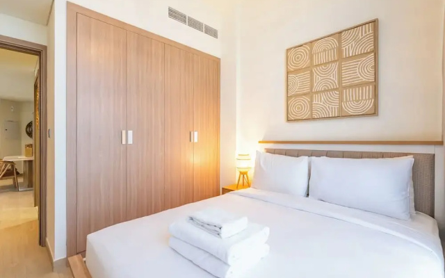 Condo With Burj Khalifa View In City