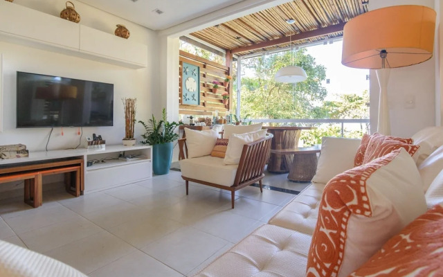 Pé na areia com charme e elegância