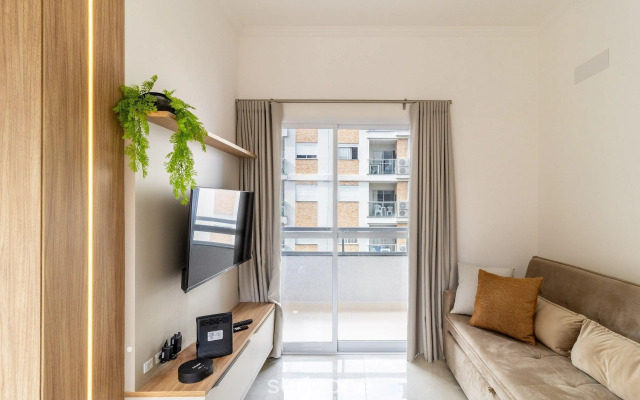 Apto agradável e equipado a 200m da praia PRA0304