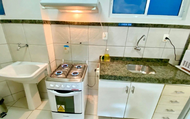 Terrazzo 110 Ponta Negra Praia Flat - NBI - 54 m2 - Smart Tv