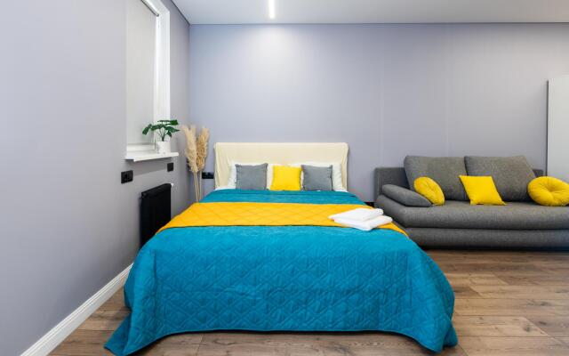 Sunmarine apartments (Санмарин апартментс) на улице Анны Ахматовой