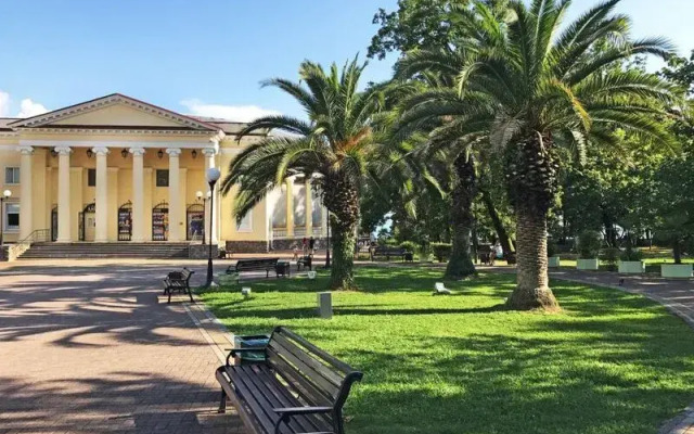 Sun City Apartments on the street. Ostrovsky 35/11