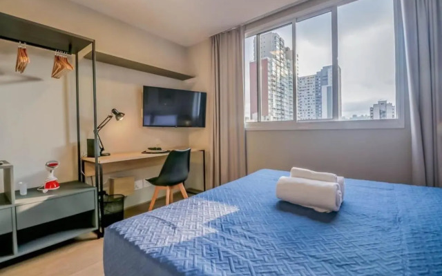 Novo e Encantador Studio no Brás-Piscina