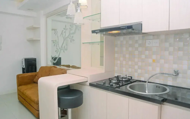 Fully Furnished 2BR Bassura City Apartment with Mall View