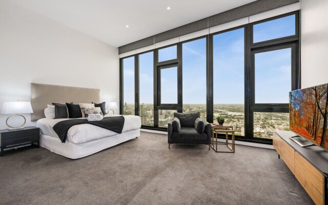 Melbourne City Apartments Panoramic Skyview Penthouse