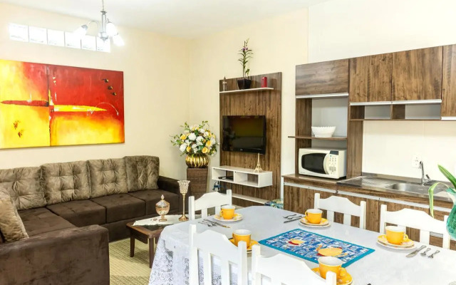 Apto1 COM AR COND WI-FI E TV SMART