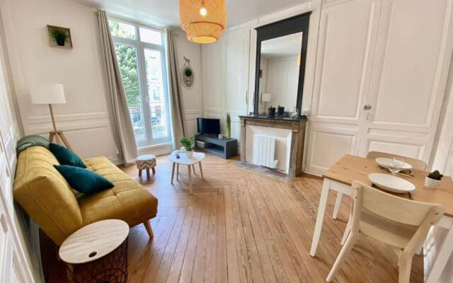 App T1 chaleureux au cœur de Rouen