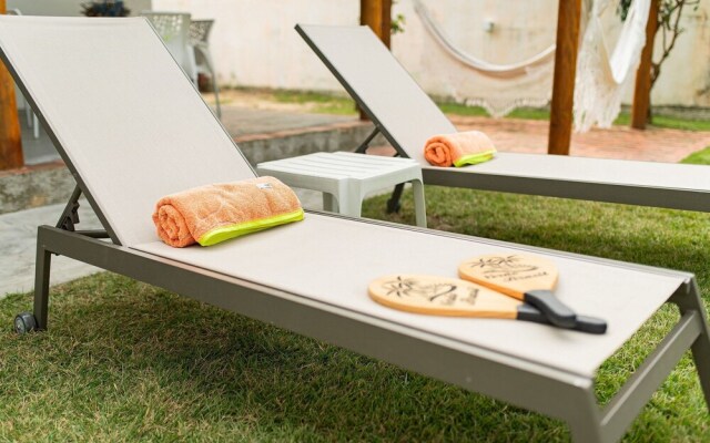 Maravilhosa casa pé na areia em Itamaracá