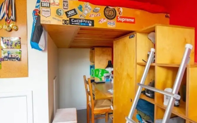 Fuller House with Parking