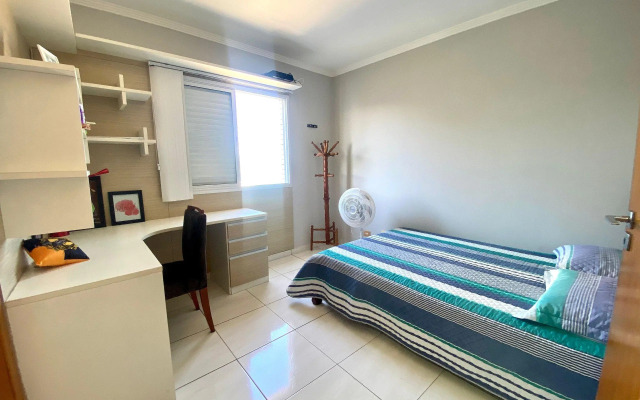 B082- Luxo à Beira-Mar | 3 Suítes c/ Vista | Wi-Fi