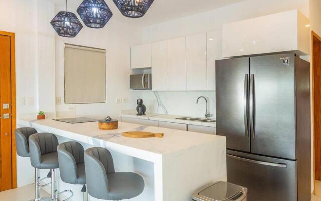 Penthouse-3 recamaras-frente playa-Rooftop-Jacuzzi